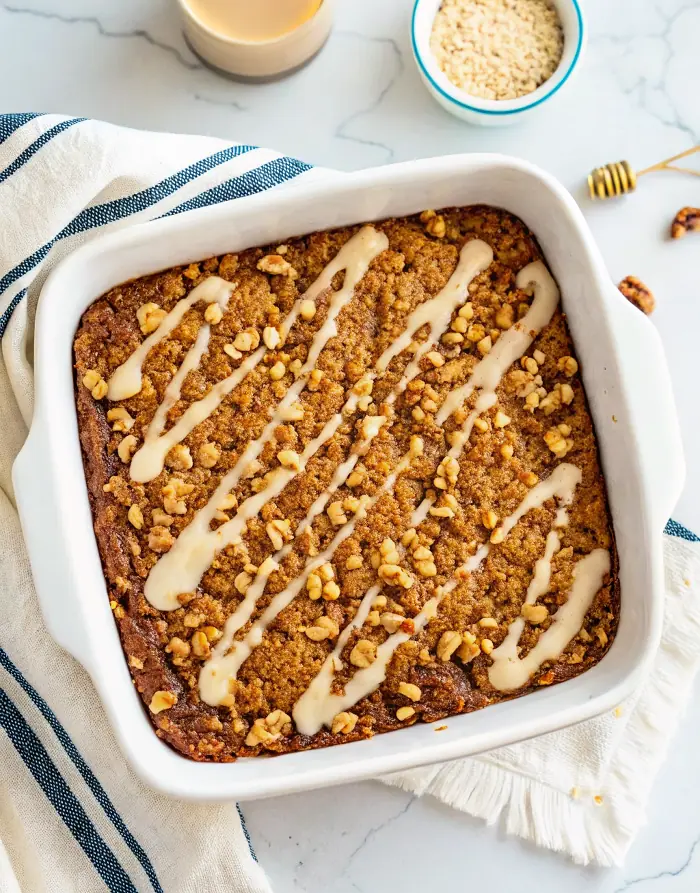 Easy Gingerbread Baked Oatmeal image1