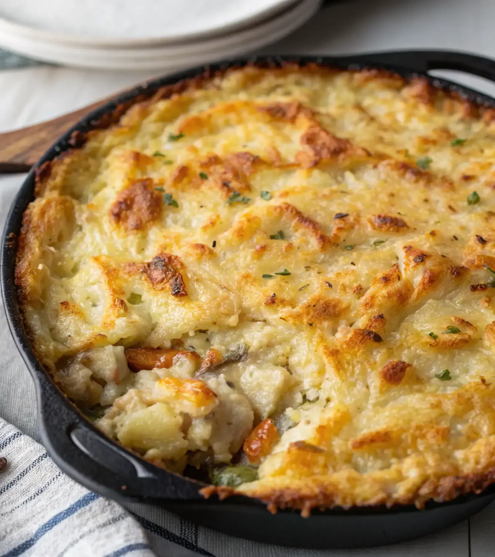 Easy Ground Turkey Shepherds Pie