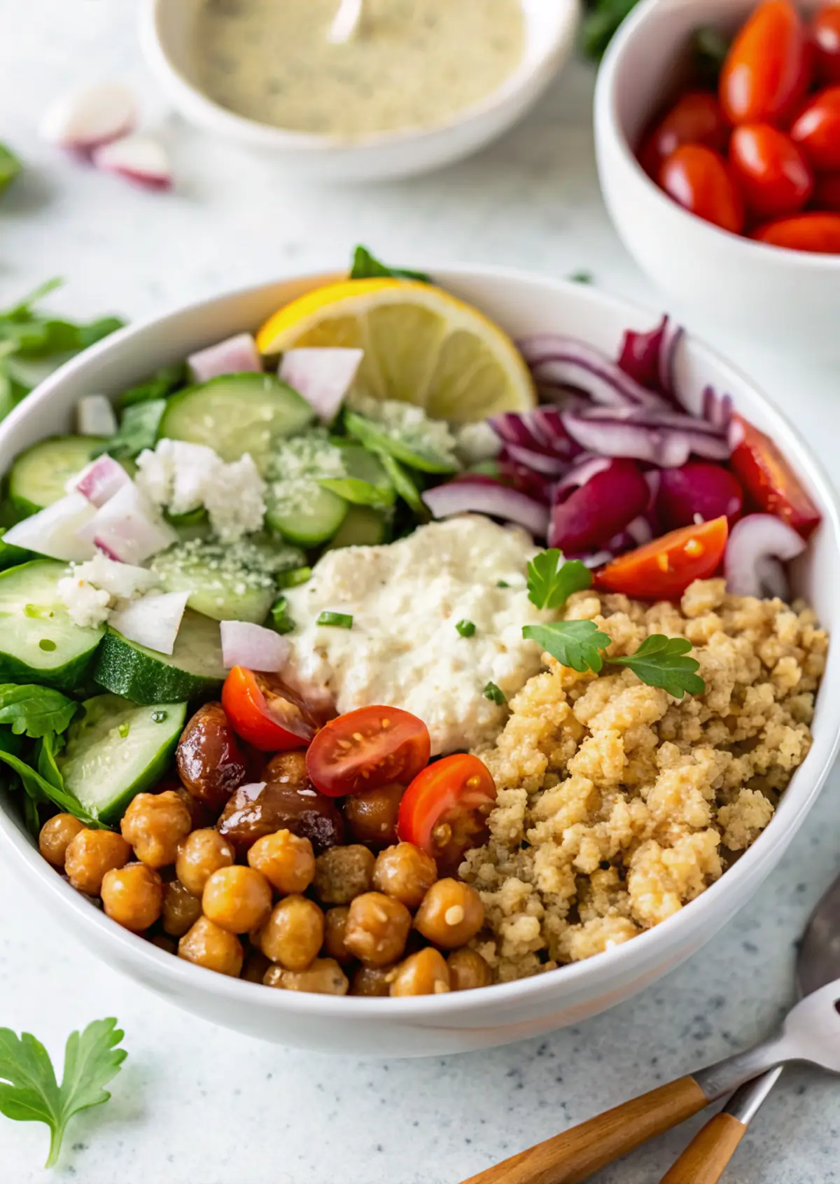 Easy Mediterranean Quinoa Bowl Recipe