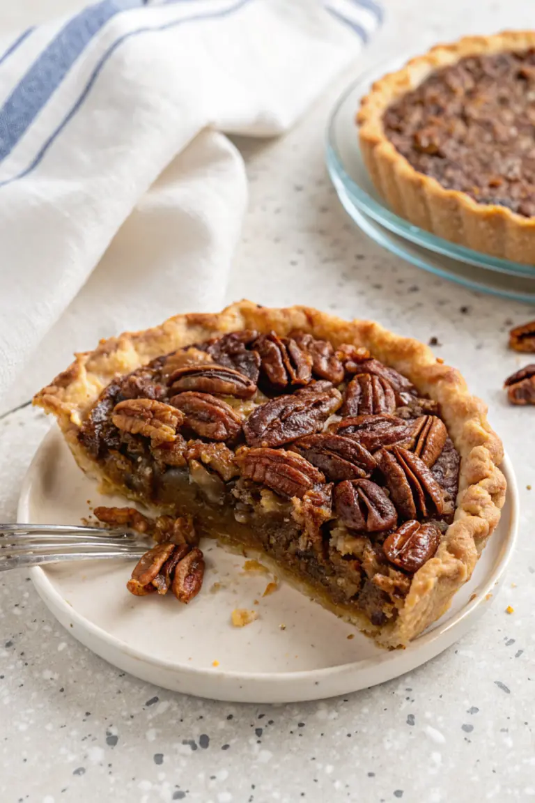 Easy No Corn Syrup Pecan Pie image1