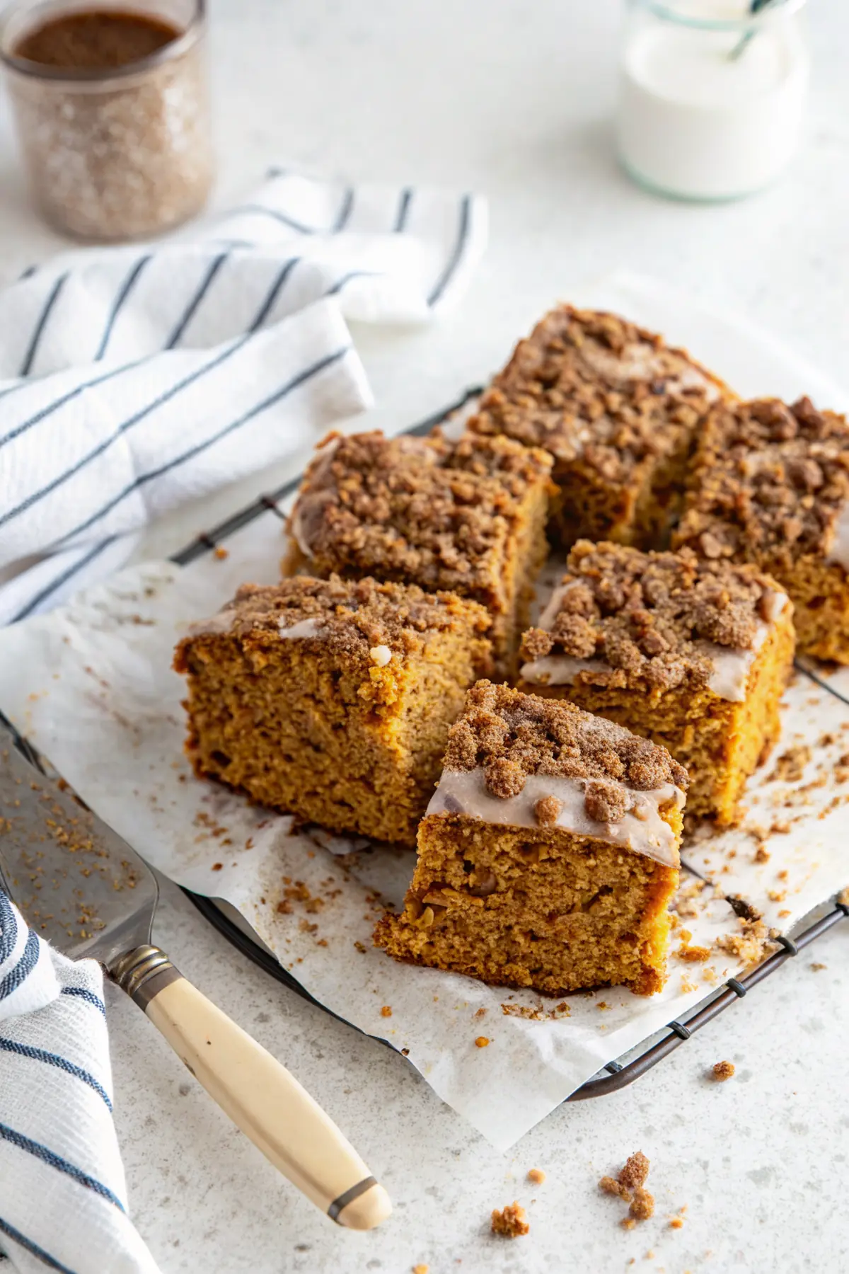Easy Pumpkin Coffee Cake Recipe
