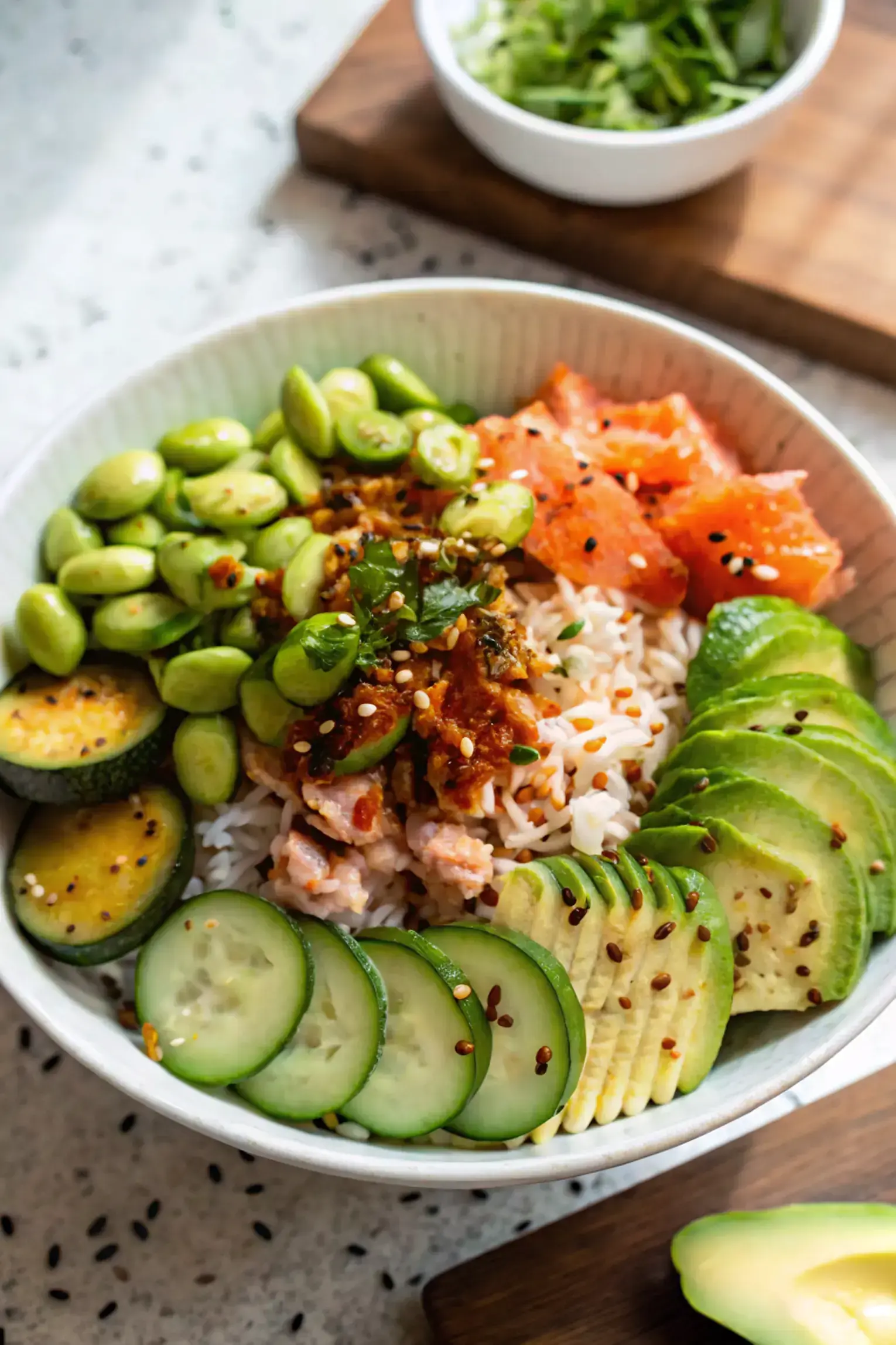 Easy Sushi Bowls Recipe image1