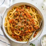 Easy Turkey Bolognese Pasta image1