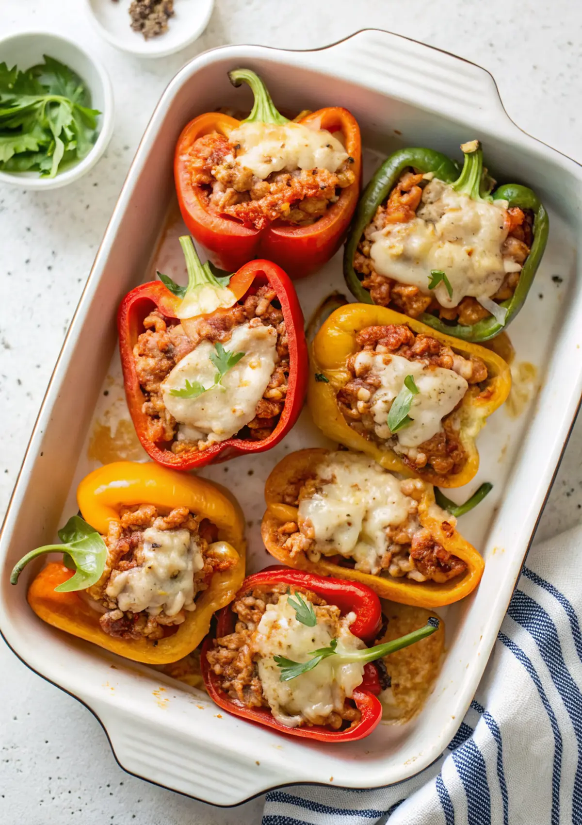 Easy Turkey Stuffed Peppers Recipe image1