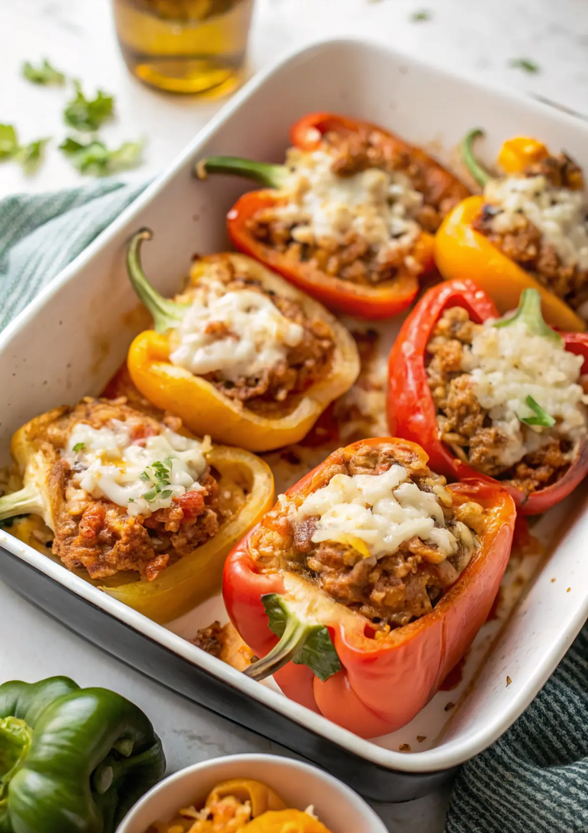 Easy Turkey Stuffed Peppers Recipe