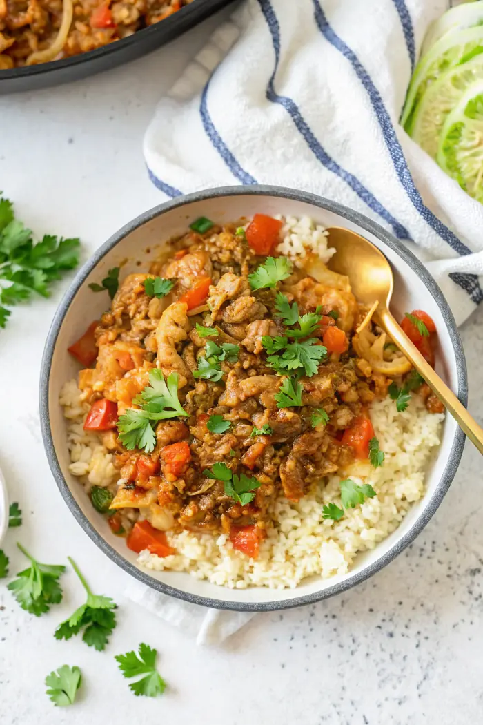 Easy Unstuffed Cabbage Roll Skillet image1