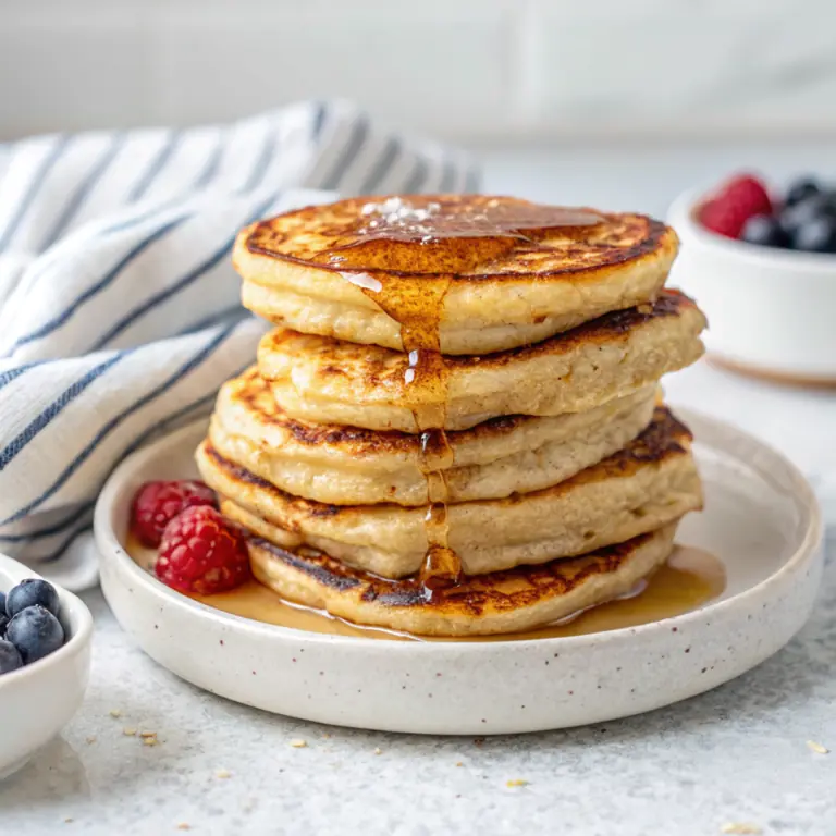 Fluffy Greek Yogurt Pancakes image1