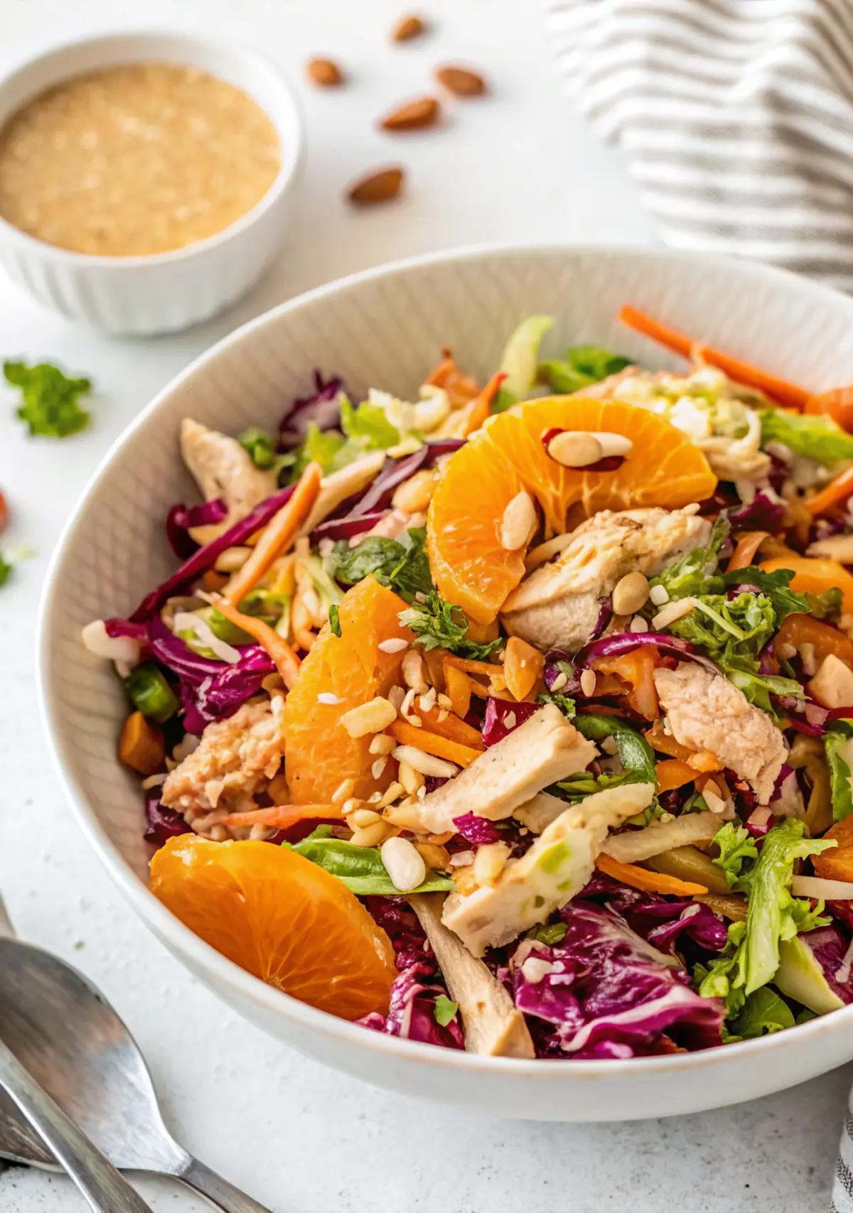 Fresh Mandarin Orange Chicken Salad