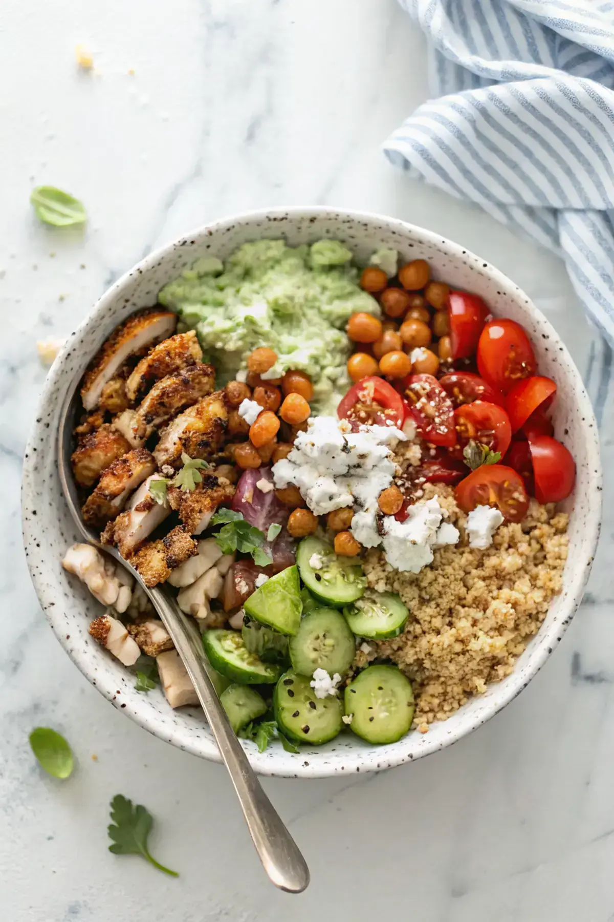 Greek Chicken Power Bowl Recipe image1