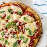 Healthy Cauliflower Crust Pizza Recipe image1