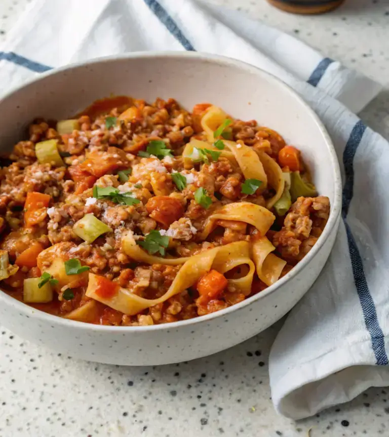 Healthy Ground Turkey Bolognese image1