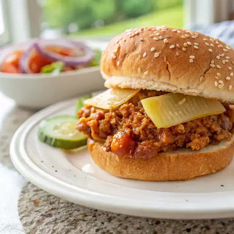 Healthy Ground Turkey Sloppy Joes image1