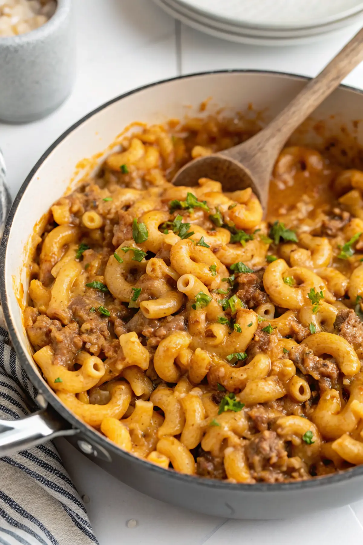 Healthy Hamburger Helper Skillet Meal