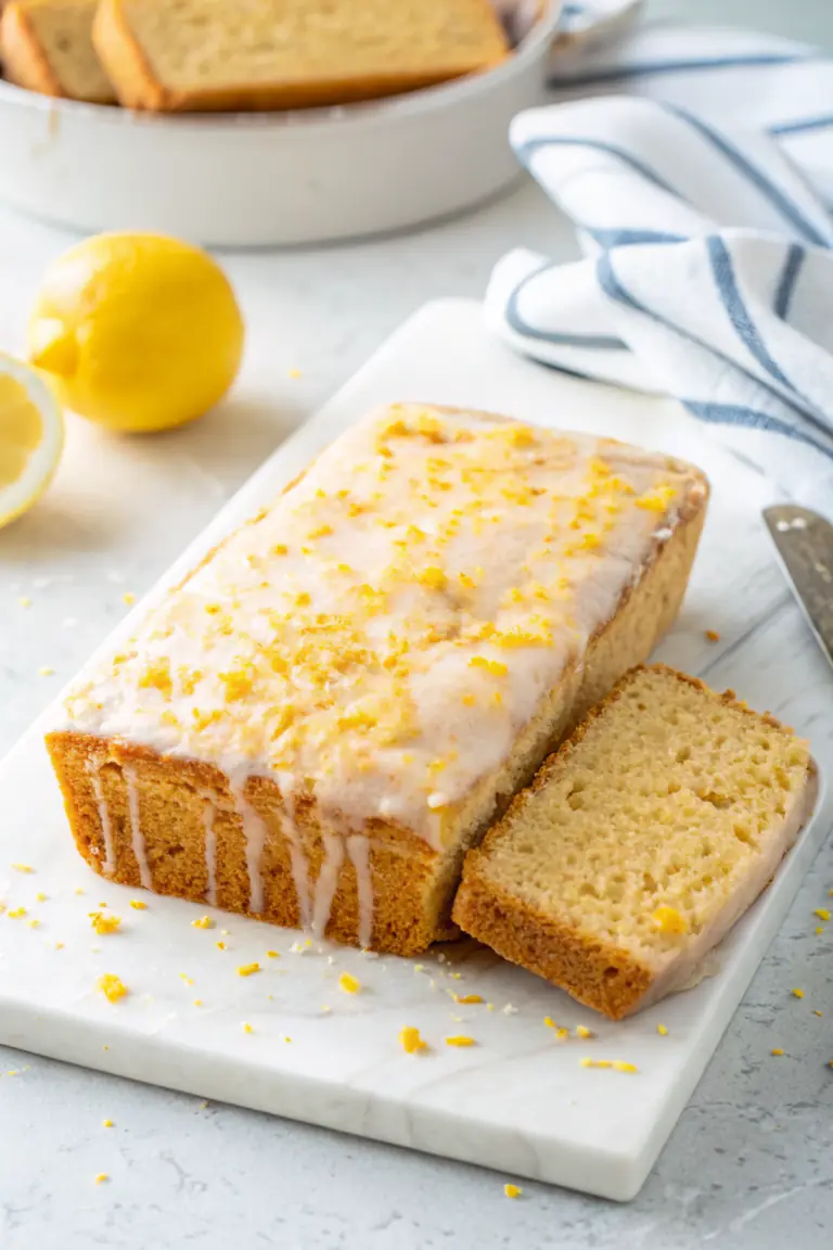 Healthy Lemon Loaf Cake image1