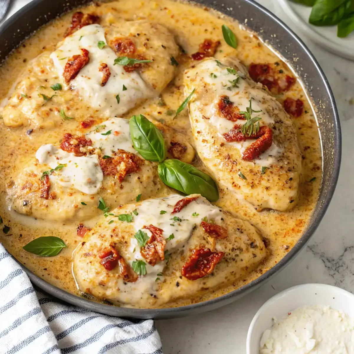Healthy Marry Me Chicken with Cottage Cheese image1
