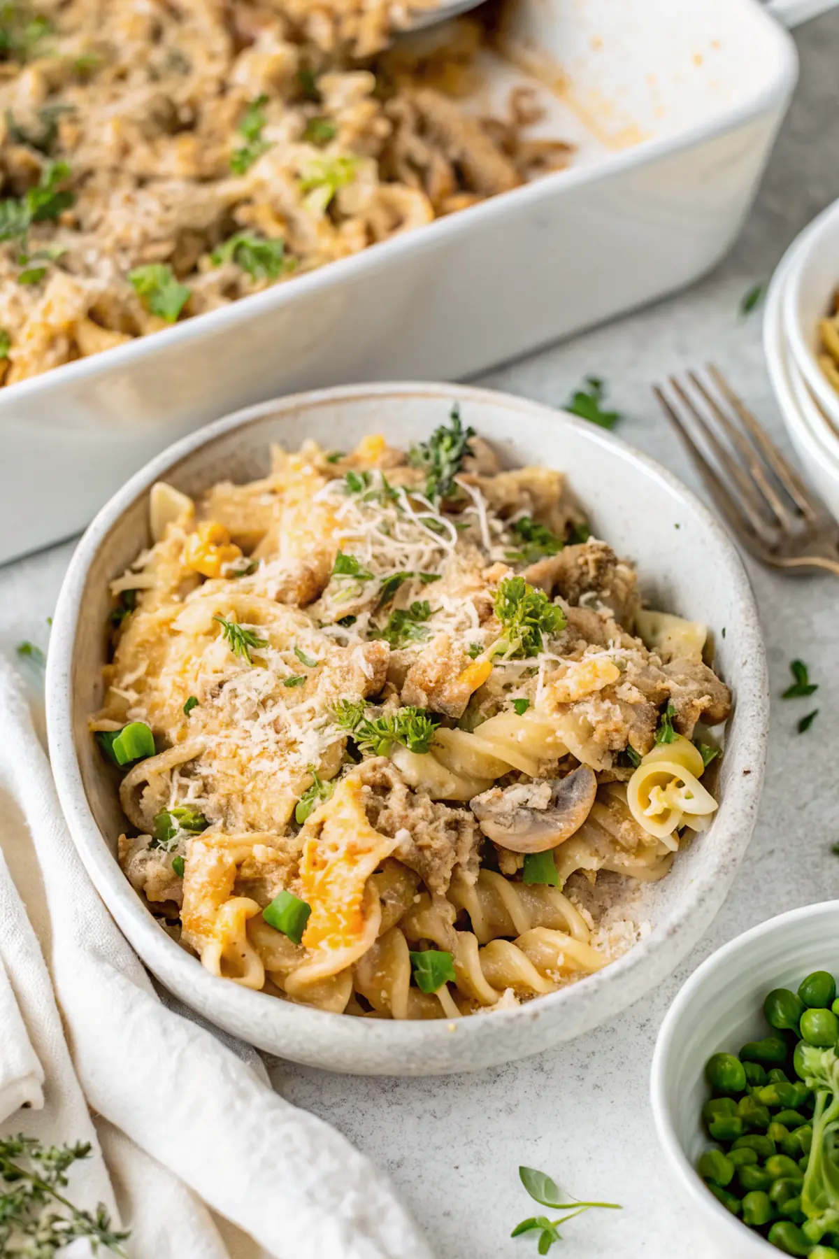 Healthy Tuna Noodle Casserole Delight