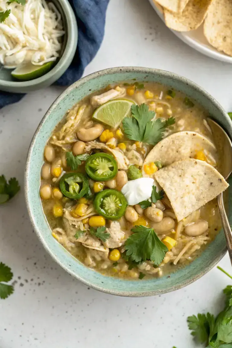 Healthy White Chicken Chili Recipe image1