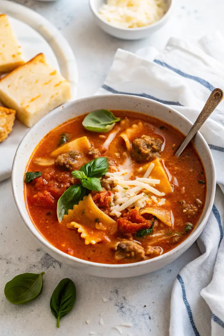 Hearty Italian Lasagna Soup image1