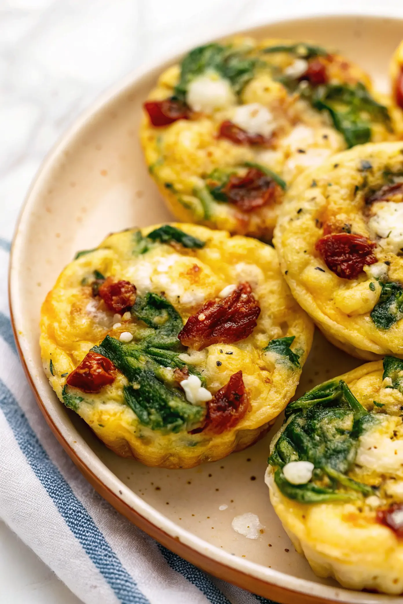 High Protein Cheesy Egg Bites