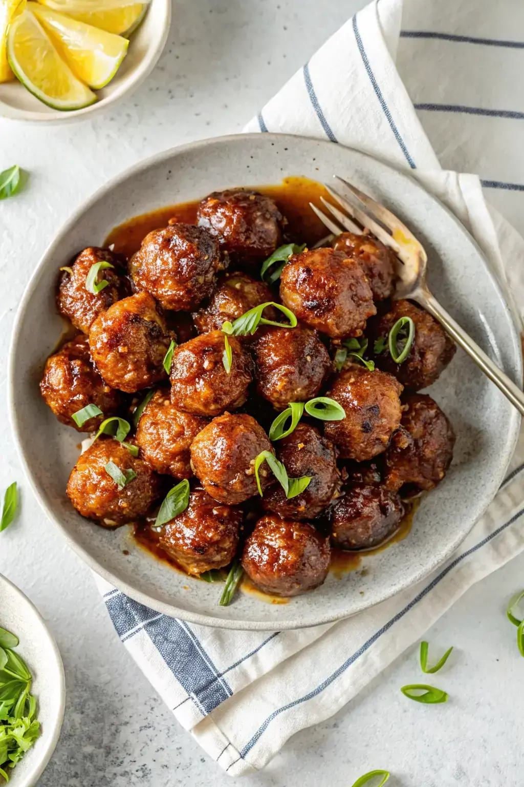 Honey Sriracha Meatballs Recipe image1