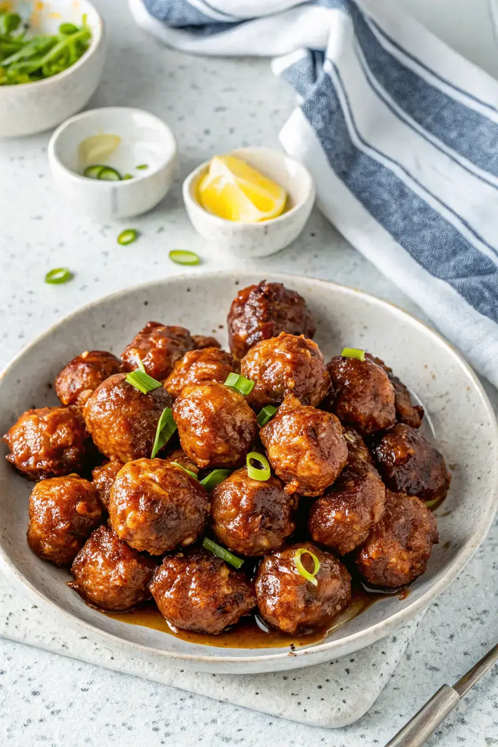Honey Sriracha Meatballs Recipe image1