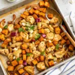 Hot Honey Chicken Sheet Pan Dinner image1