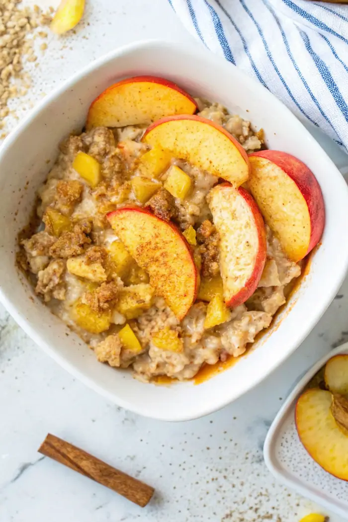 Peach Baked Oatmeal Delight image1
