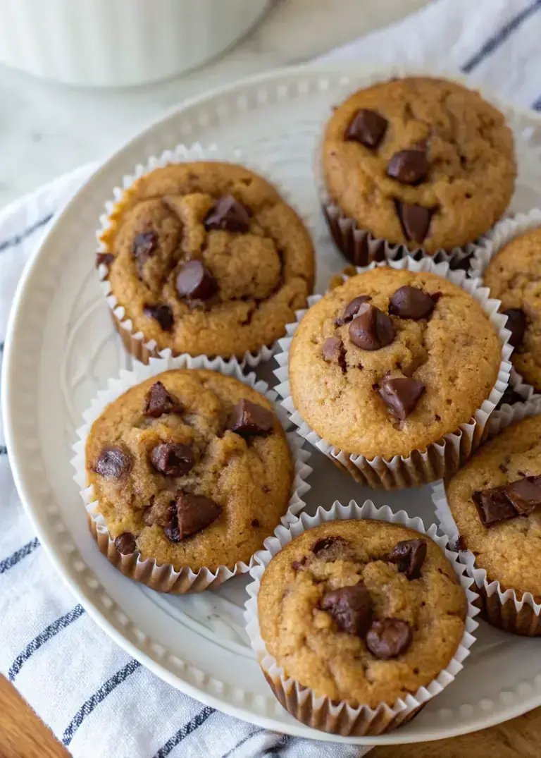 Peanut Butter Banana Protein Muffins image1