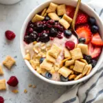 Peanut Butter Jelly Protein Yogurt Bowl image1
