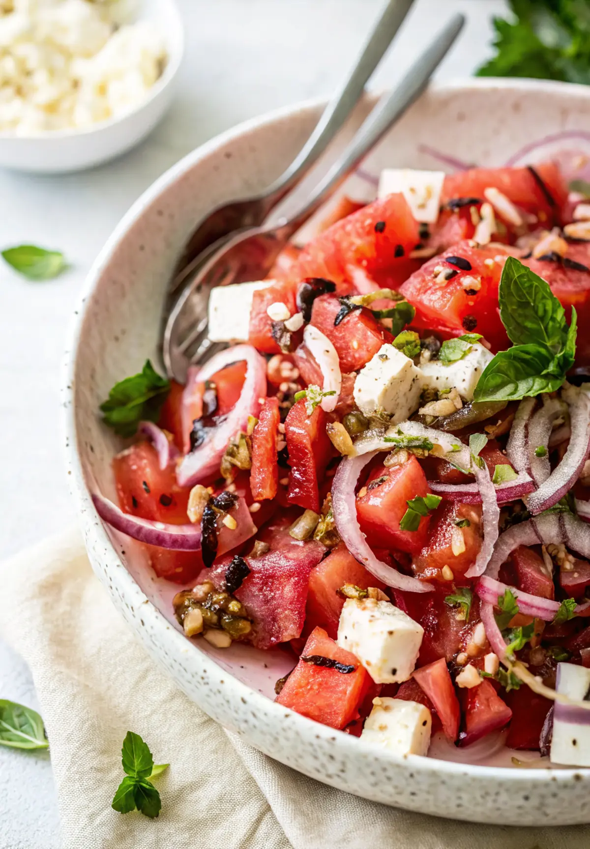 Refreshing Watermelon Feta Salad Delight