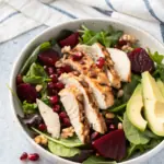 Roast Chicken Beet Walnut Salad image1