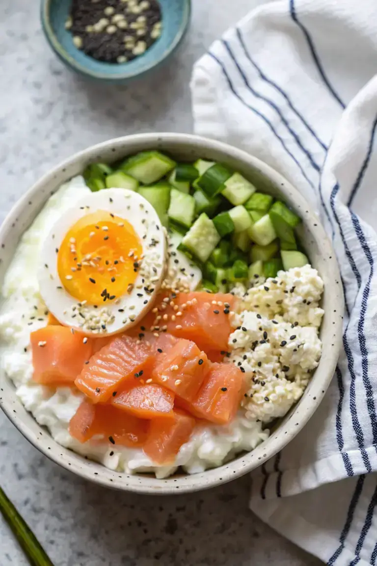 Savory Cottage Cheese Breakfast Bowl image1
