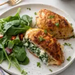 Spinach Feta Stuffed Chicken Breast image1