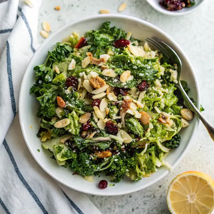 Tangy Kale and Brussels Salad image1
