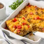 Turkey Sausage Hash Brown Casserole image1