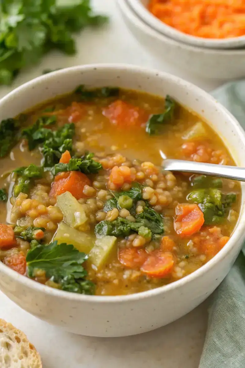 Ultimate Cozy High Protein Lentil Soup