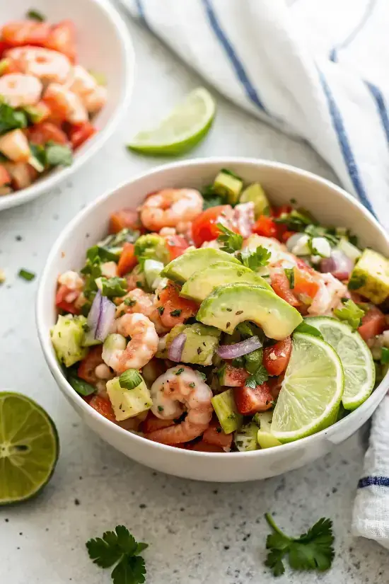 Zesty Lime Shrimp Avocado Salad image1