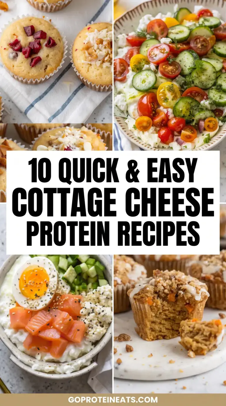 10 Cottage Cheese Recipes for High Protein Meals