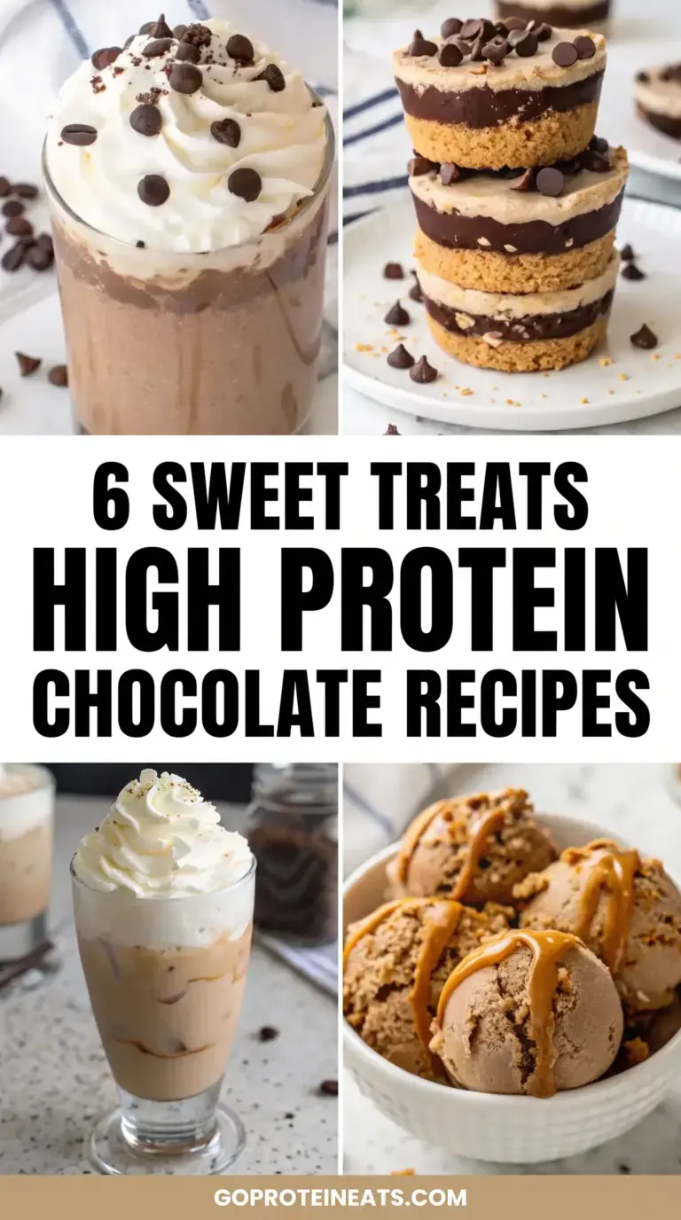 6 High Protein Chocolate Recipes